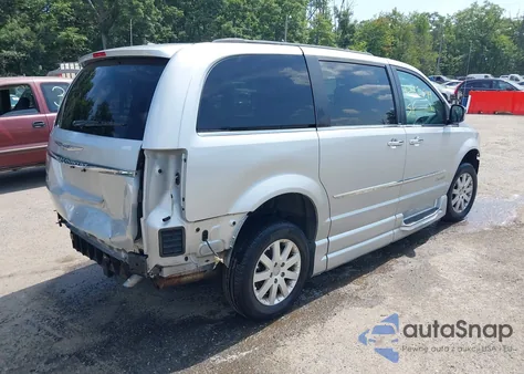 2012 Chrysler Town & Country Touring-L из США, поврежденный, VIN 2C4RC1CG4CR368639